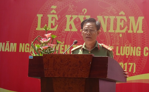 Lễ kỷ niệm 67 năm Ngày truyền thống lực lượng Công an xã