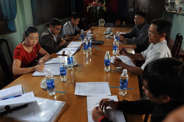 Đoàn kiểm tra liên ngành kiểm tra việc tổ chức, hoạt động của Đài Truyền thanh - Truyền hình huyện và Đài Truyền thanh cơ sở