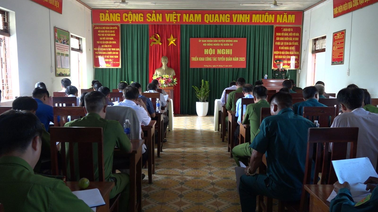 Hội nghị triển khai công tác tuyển quân năm 2023