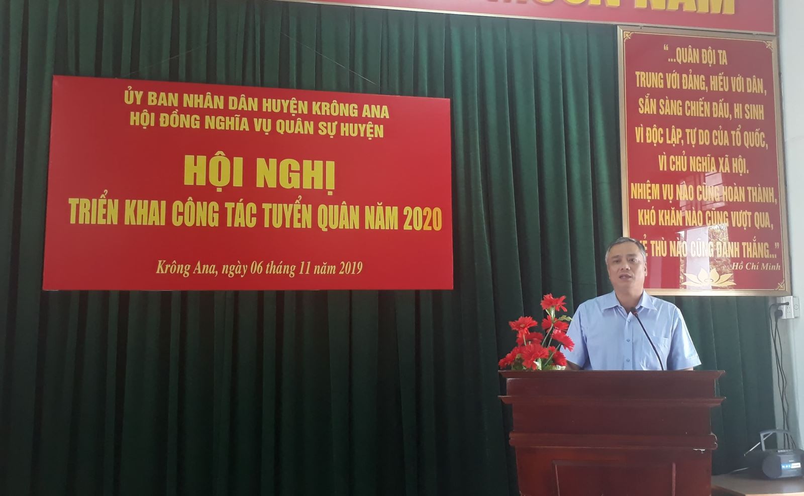 Hội nghị triển khai công tác tuyển Quân năm 2020