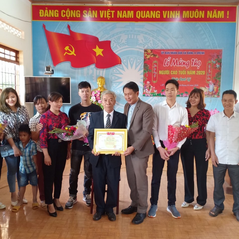 Xã Băng A Drênh tổ chức Lễ mừng thọ Người cao tuổi xuân Canh tý năm - 2020