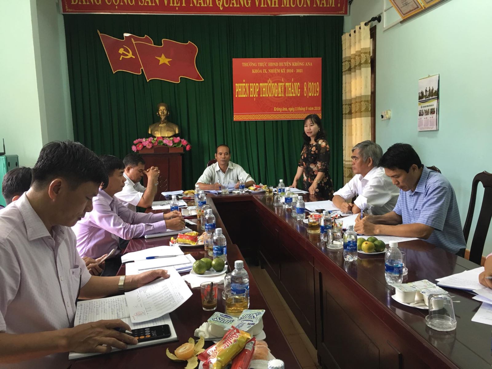 Thường trực HĐND huyện Krông Ana họp phiên thường kỳ tháng 8/2019