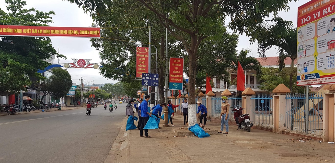 Tuổi trẻ Krông Ana chung tay phòng chống dịch bệnh