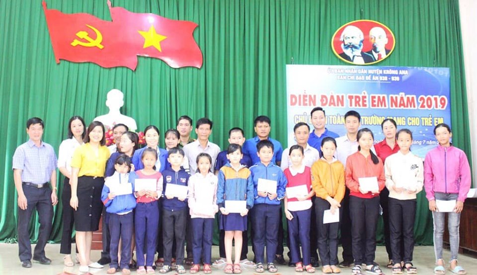 Ban Chỉ đạo Đề án 938 - 939 huyện Krông Ana tổ chức Diễn đàn trẻ em năm 2019 với chủ đề "An toàn môi trường mạng cho trẻ em”