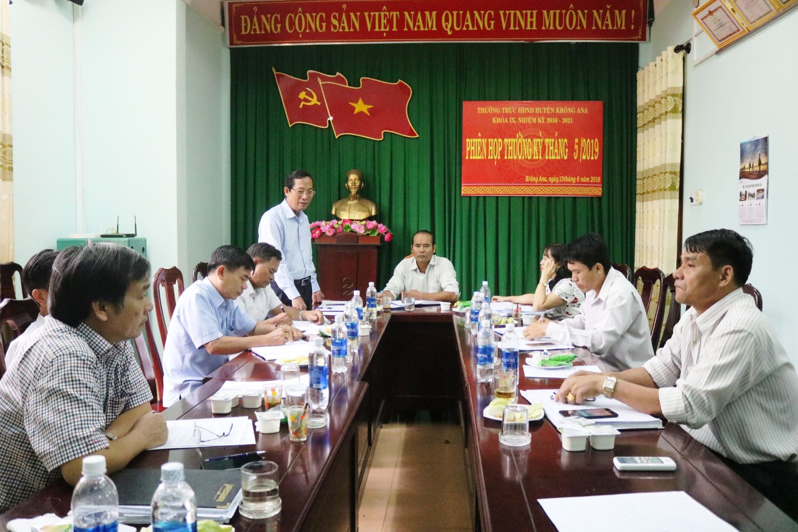 Thường trực HĐND huyện Krông Ana họp phiên thường kỳ tháng 5/2019