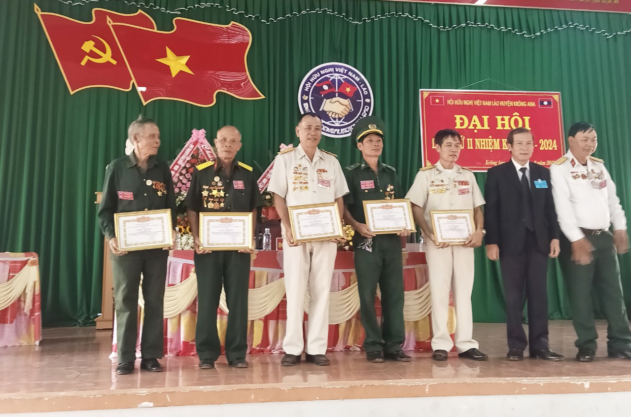 Đại hội Hội hữu nghị Việt Nam – Lào huyện Krông Ana lần thứ II, nhiệm kỳ 2019-2024