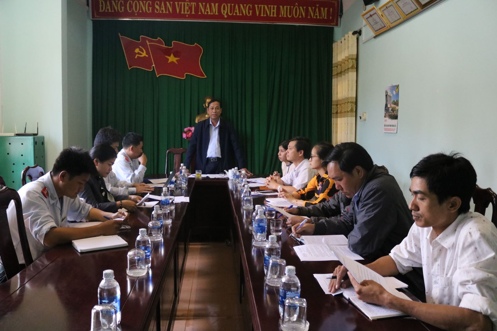 Đoàn thanh tra, kiểm tra liên ngành về an toàn thực phẩm trong dịp Tết Nguyên đán Kỷ Hợi năm 2019 tiến hành kiểm tra tại huyện Krông Ana