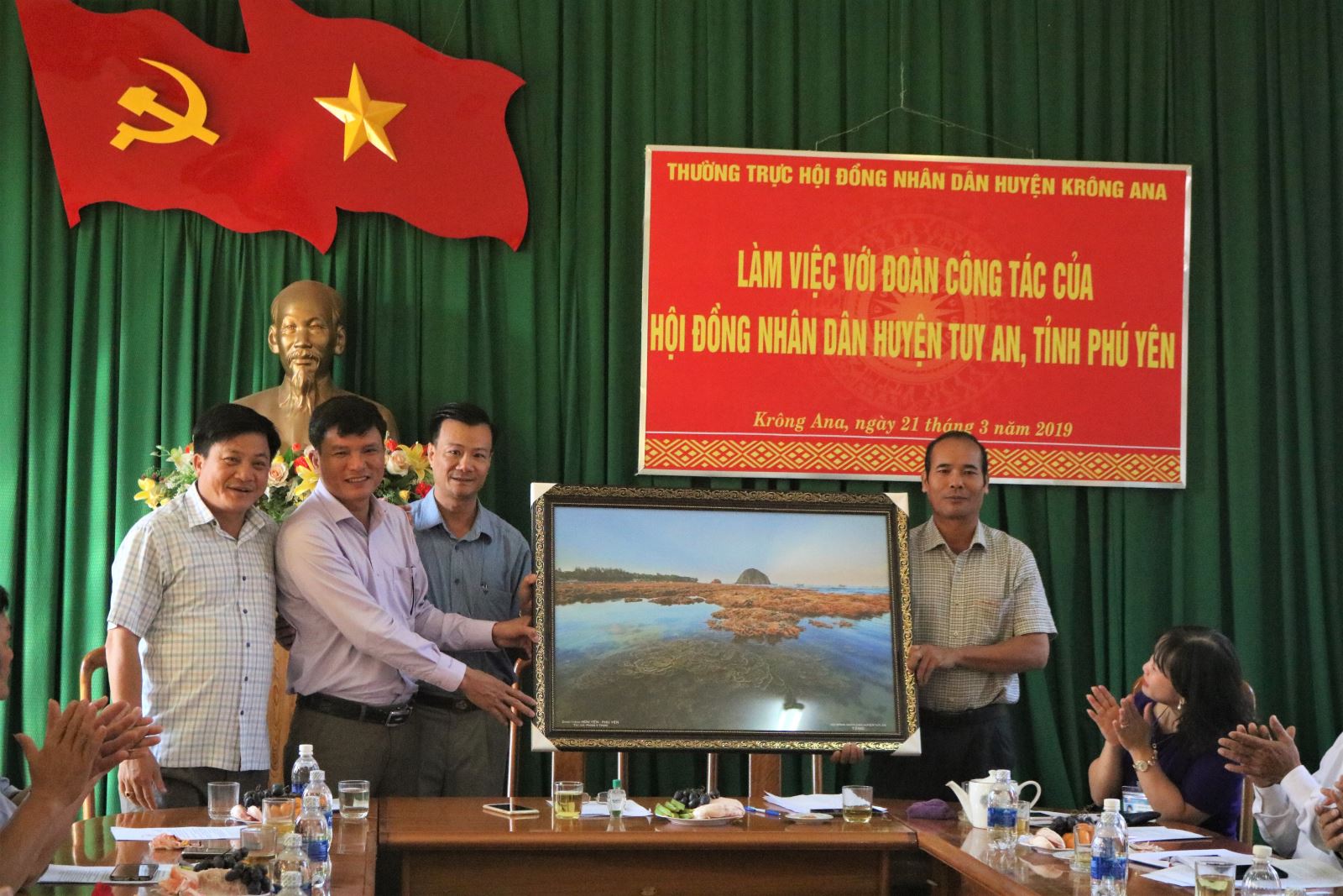 Đoàn Đại biểu HĐND huyện Tuy An, tỉnh Phú Yên thăm, học tập, trao đổi kinh nghiệm tại huyện Krông Ana