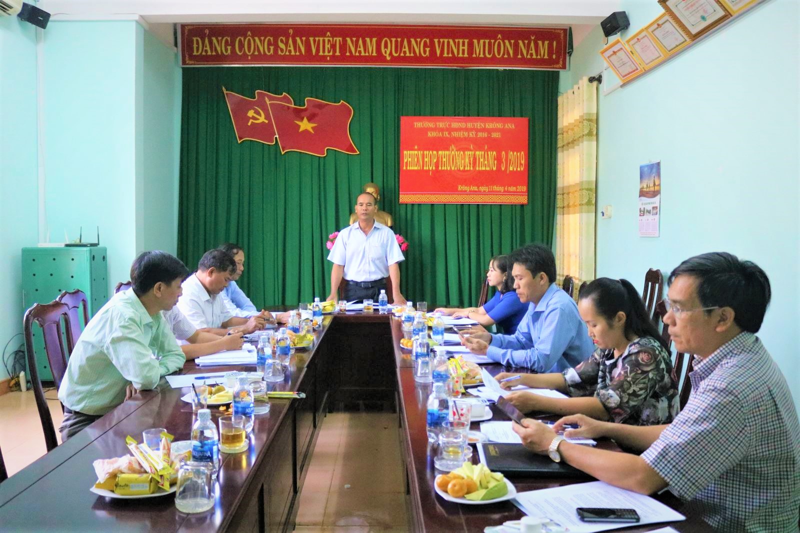 Thường trực HĐND huyện Krông Ana họp phiên thường kỳ tháng 3/2019