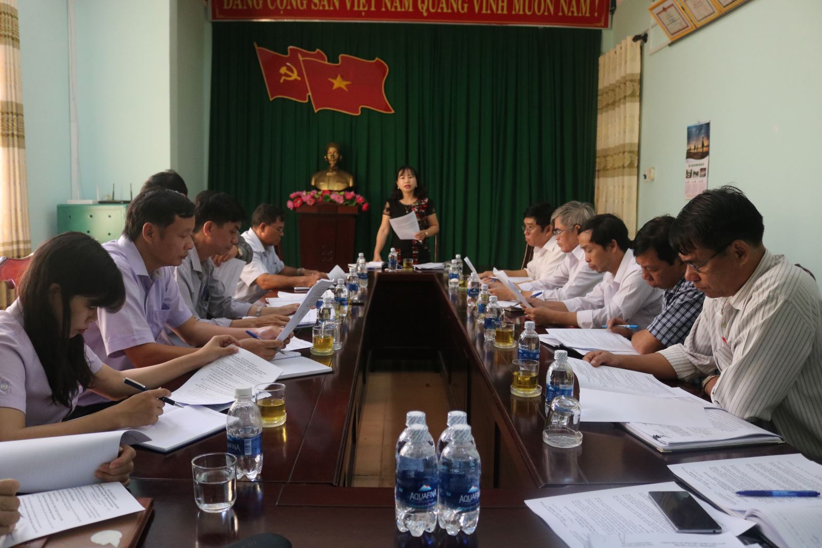 Đoàn giám sát của Thường trực HĐND huyện họp thông qua Kế hoạch giám sát kết quả thực hiện Chương trình MTQG giảm nghèo bền vững giai đoạn 2016 - 2020 trên địa bàn huyện