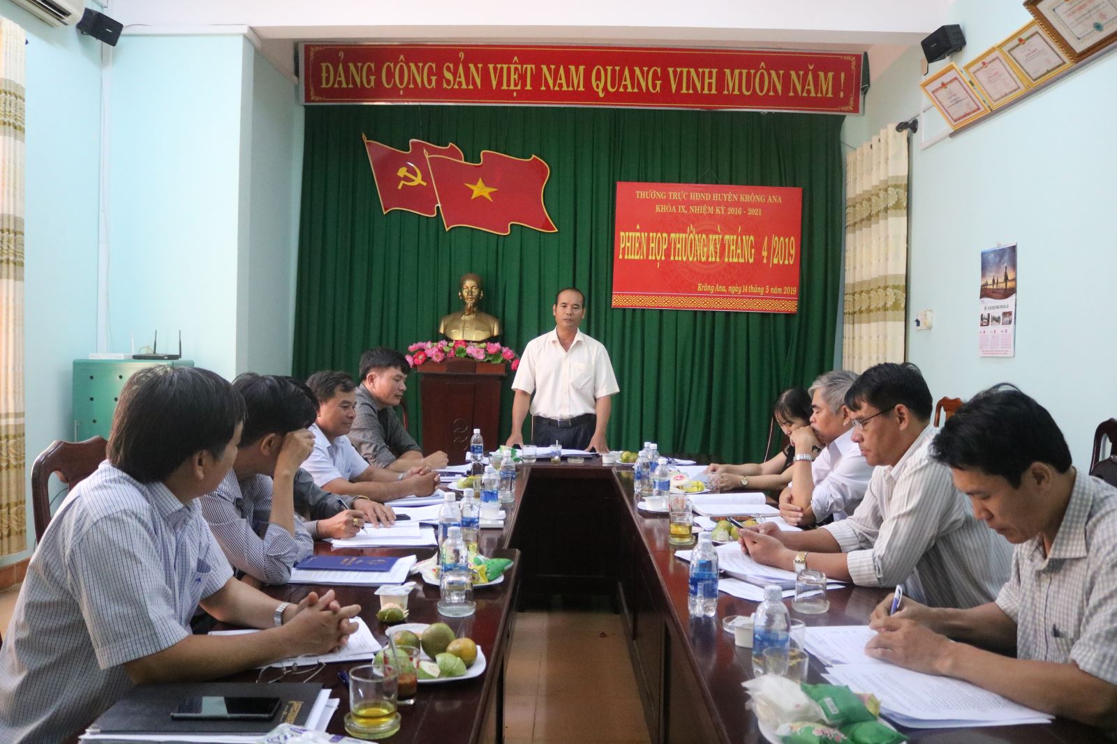 Thường trực HĐND huyện Krông Ana họp phiên thường kỳ tháng 4/2019