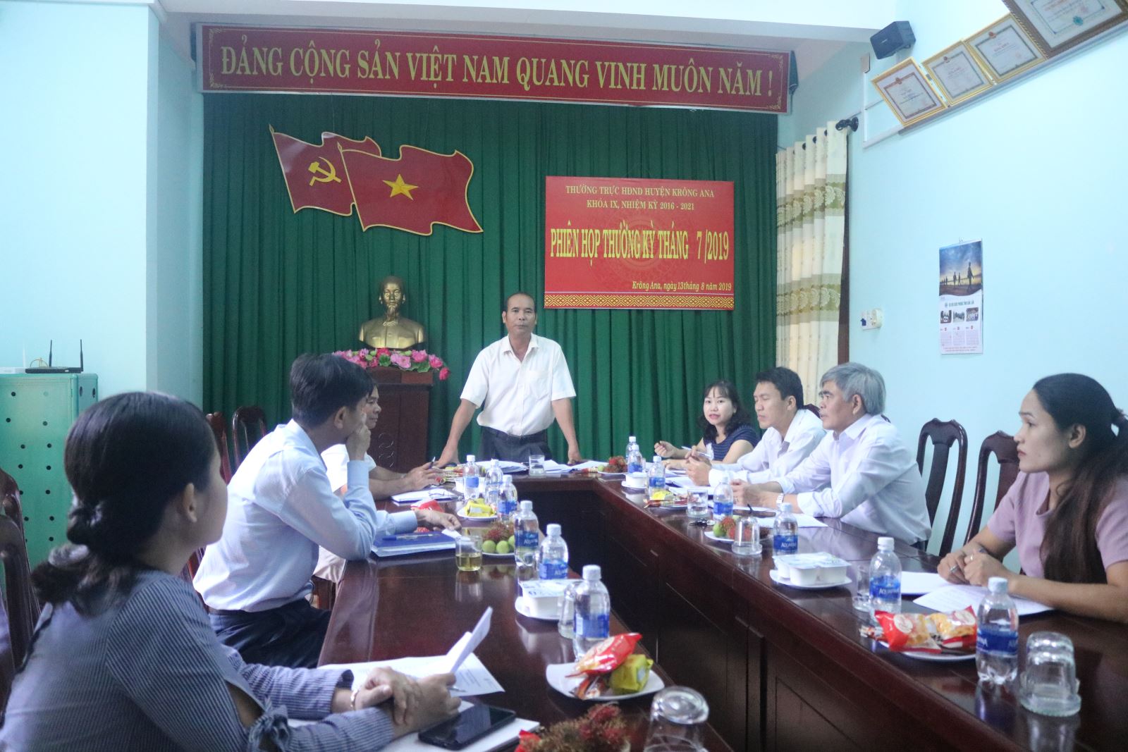Thường trực HĐND huyện Krông Ana họp phiên thường kỳ tháng 7/2019