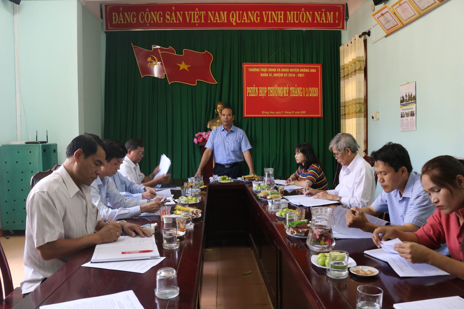 Thường trực HĐND huyện Krông Ana họp phiên thường kỳ tháng 01/2020