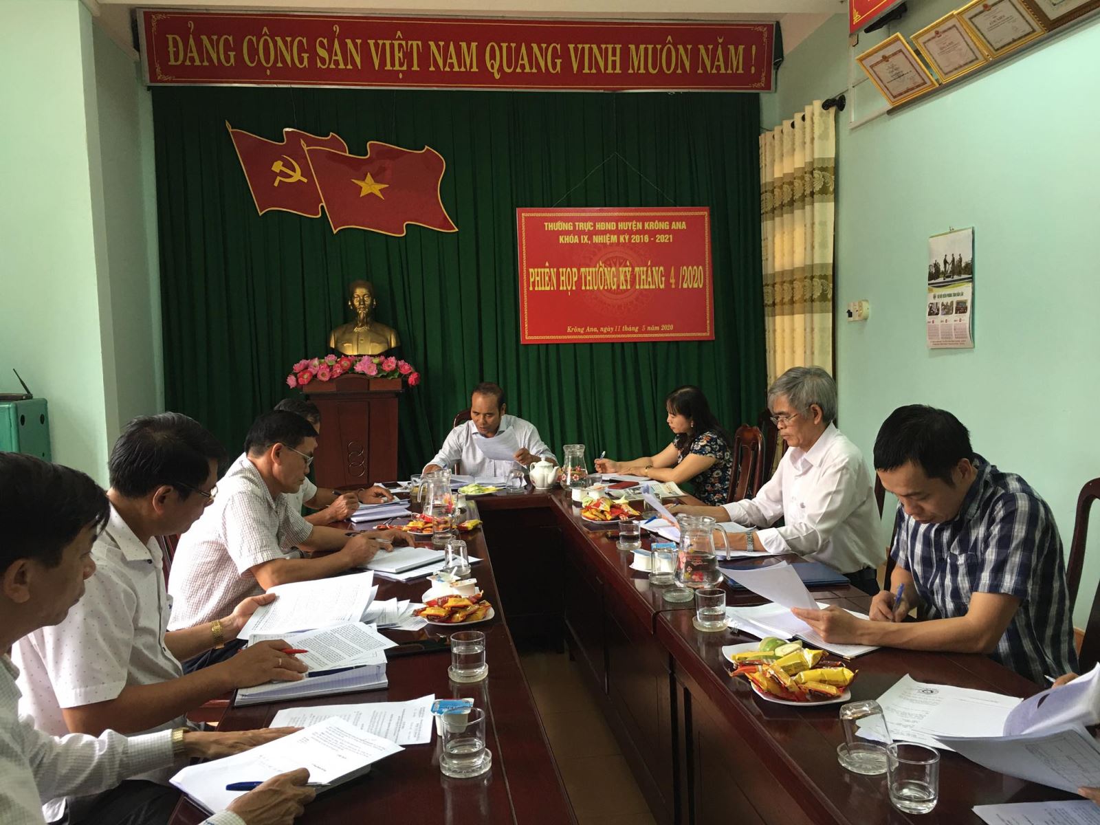 Thường trực HĐND huyện Krông Ana họp phiên thường kỳ tháng 4/2020