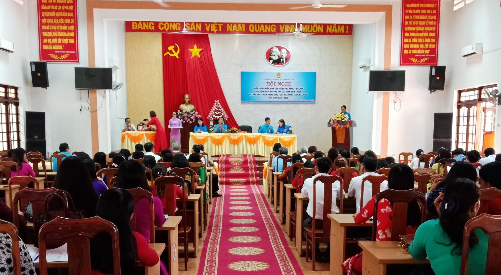 Liên đoàn lao động huyện Krông Ana tổ chức Hội nghị điển hình tiên tiến trong công nhân, viên chức, lao động giai đoạn 2020 - 2025