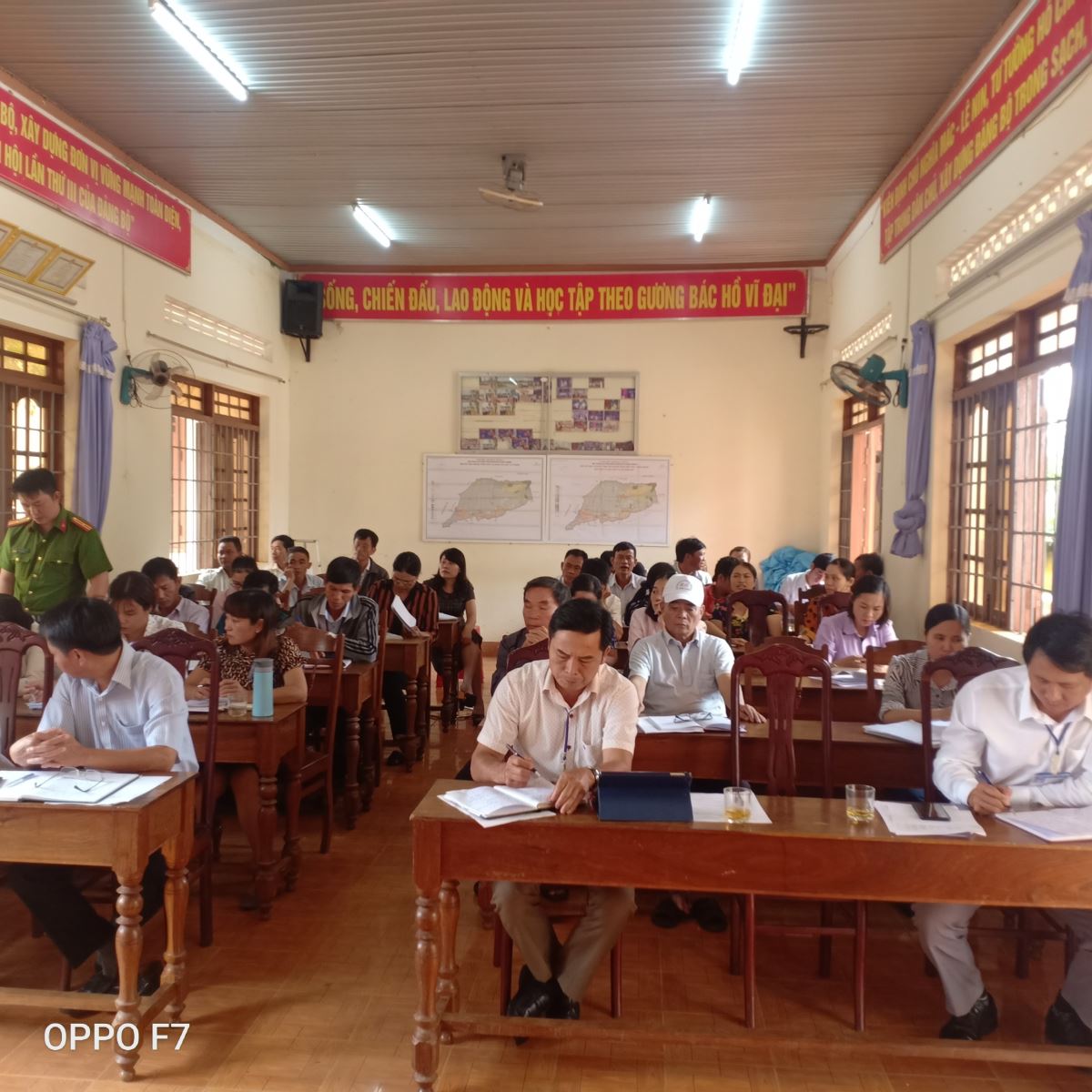 Hội nghị sơ kết 6 tháng đầu năm UBND xã Băng A Drênh