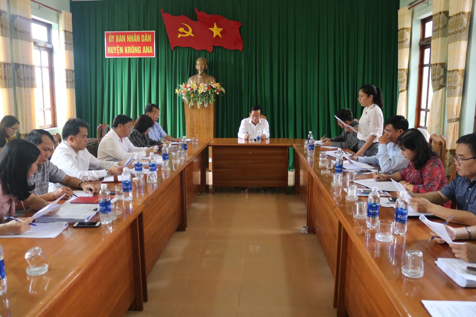 Đoàn giám sát HĐND tỉnh Đắk Lắk làm việc với UBND huyện Krông Ana về tình hình chấp hành pháp luật về quản lý các cơ sở y tế và nâng cao chất lượng khám bệnh, chữa bệnh cho Nhân dân trên địa bàn huyện