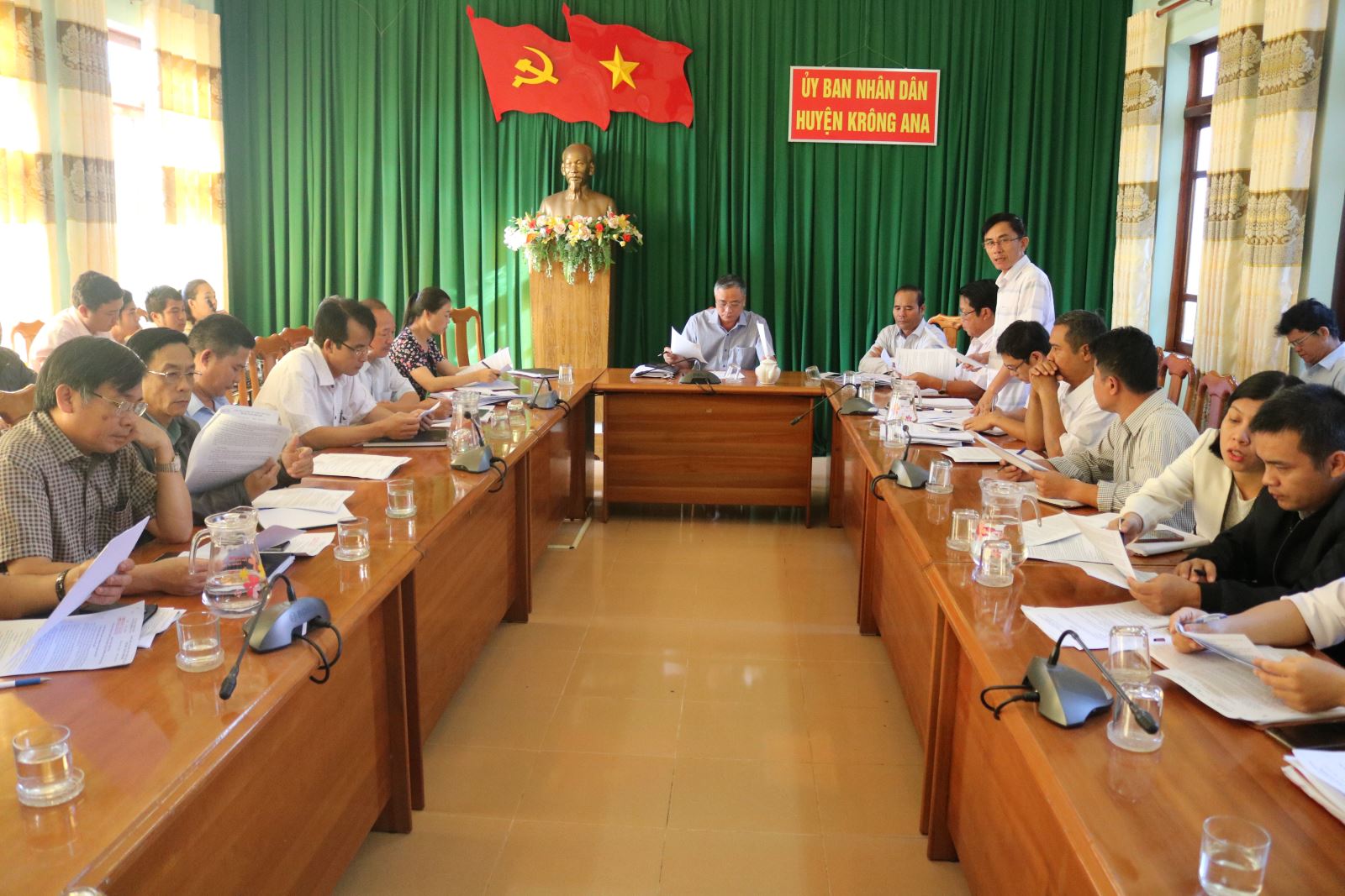 UBND huyện tổ chức họp tổng kết công tác cải cách hành chính, công tác tôn giáo năm 2019 và triển khai phương hướng, nhiệm vụ năm 2020