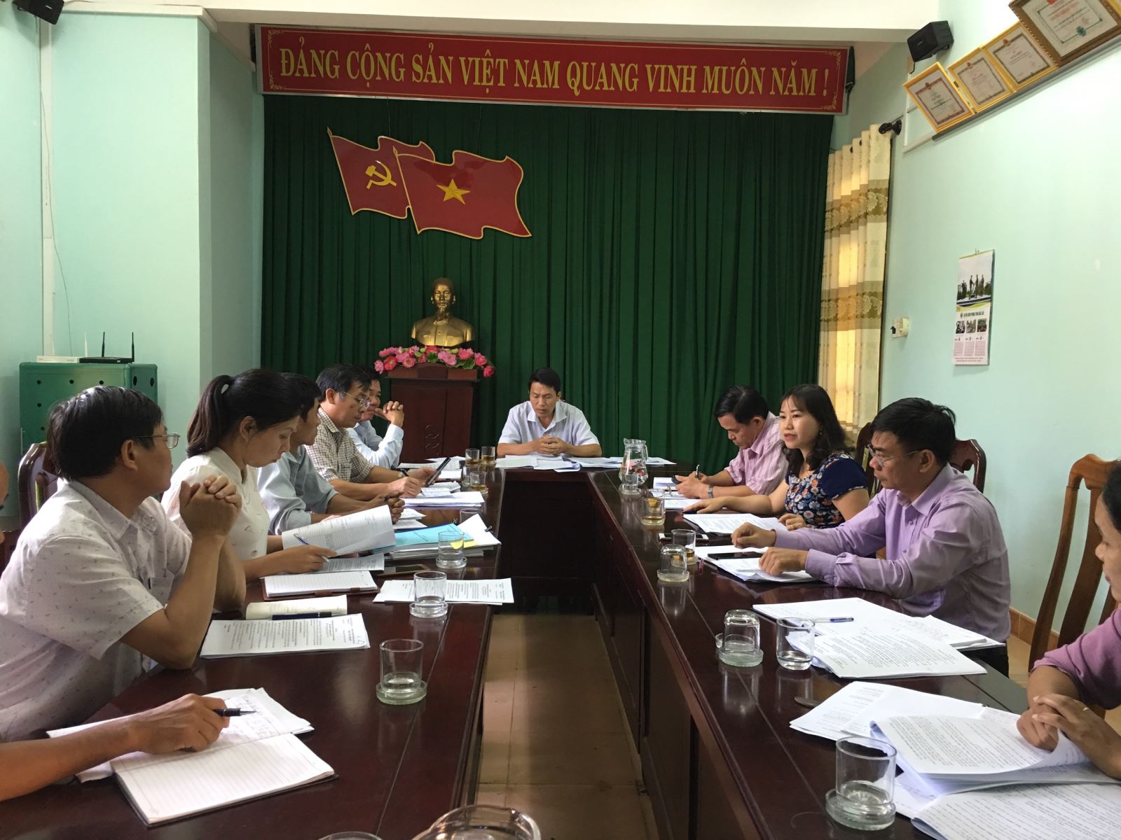 Ban Kinh tế - Xã hội HĐND huyện giám sát công tác quản lý Nhà nước về đảm bảo an toàn thực phẩm trên địa bàn huyện năm 2018 và 6 tháng đầu năm 2019
