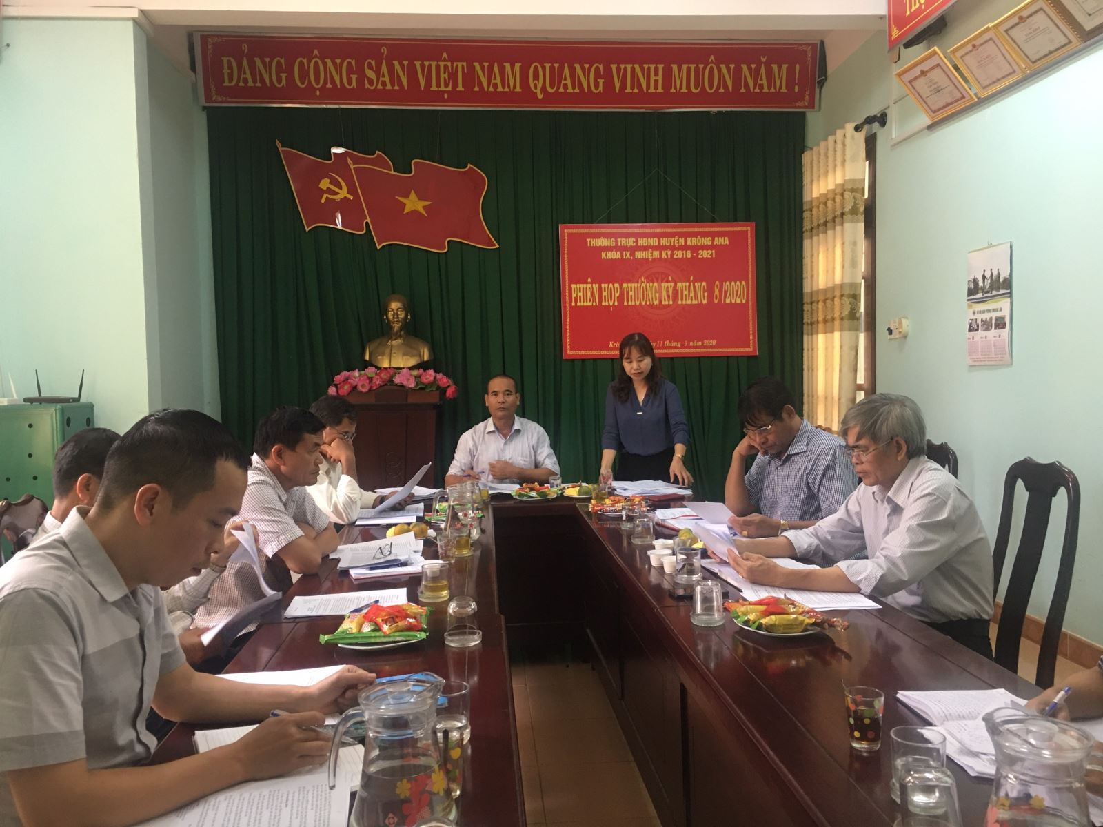 Thường trực HĐND huyện Krông Ana họp phiên thường kỳ tháng 8/2020