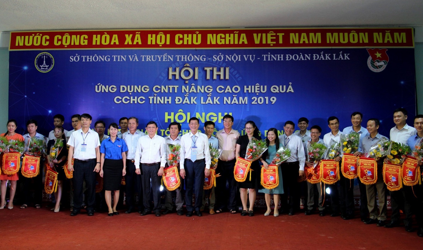 Huyện Krông Ana tham gia Hội thi ứng dụng CNTT nâng cao hiệu quả cải cách hành chính tỉnh Đắk Lắk năm 2019