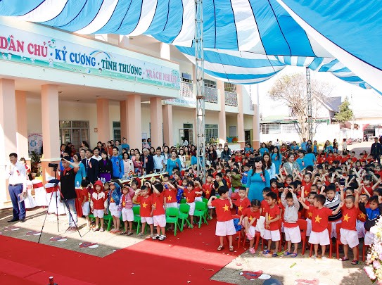 Trường mầm non Krông Ana đạt chuẩn Quốc gia mức độ 2