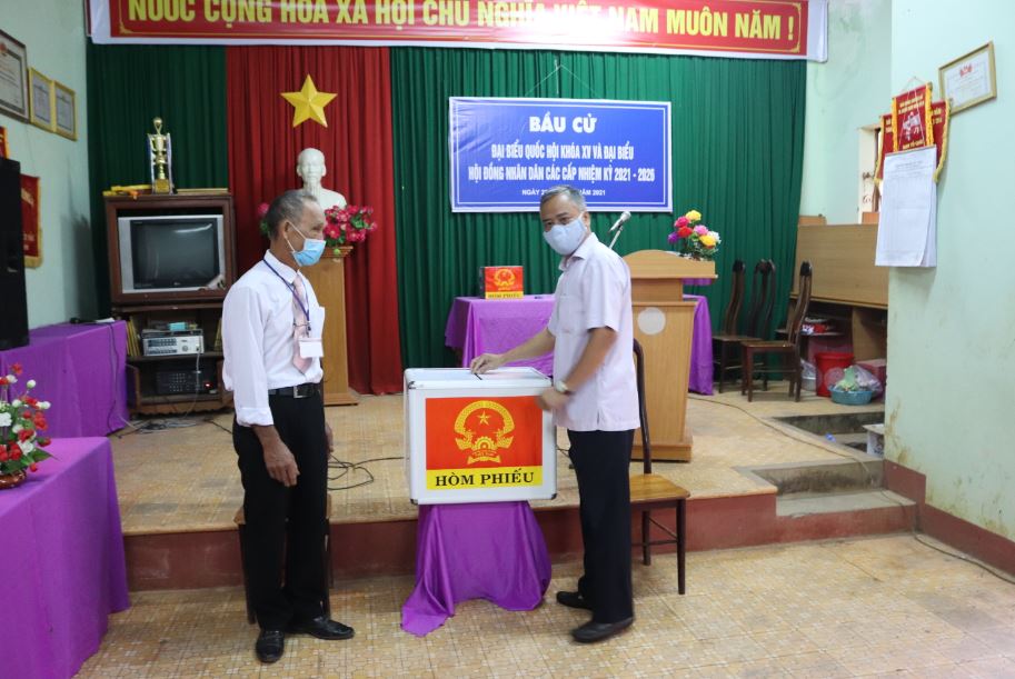 Cử tri huyện Krông Ana đi bầu cử Đại biểu Quốc hội khóa XV và Đại biểu HĐND các cấp nhiệm kỳ 2021-2026