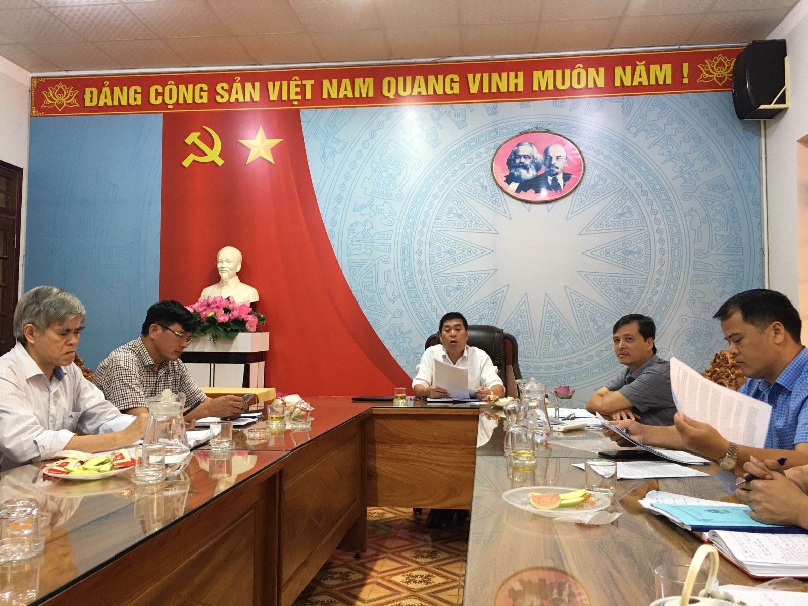 Thường trực HĐND huyện họp liên tịch thống nhất về nội dung, chương trình kỳ họp thứ Tư HĐND huyện khóa X, nhiệm kỳ 2021-2026