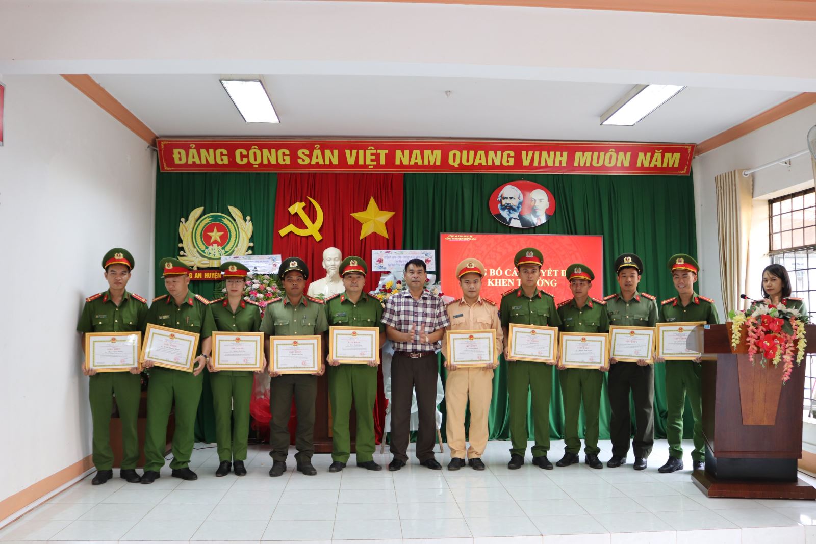 Hội nghị sơ kết công tác Công an 6 tháng đầu năm và triển khai nhiệm vụ công tác 6 tháng cuối năm 2022