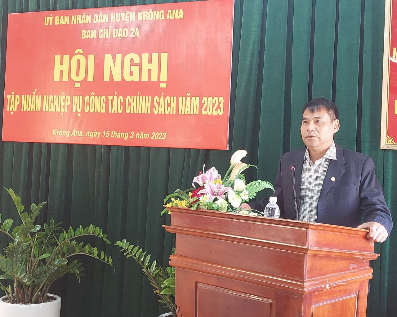 Hội nghị tập huấn nghiệp vụ công tác chính sách năm 2023