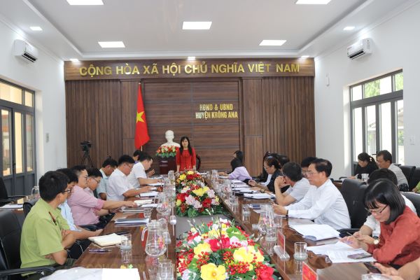 Hội nghị bàn giao hồ sơ 02 di tích trên địa bàn huyện Krông Ana