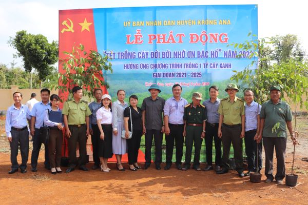 Lễ phát động “Tết trồng cây đời đời nhớ ơn Bác Hồ” năm 2023