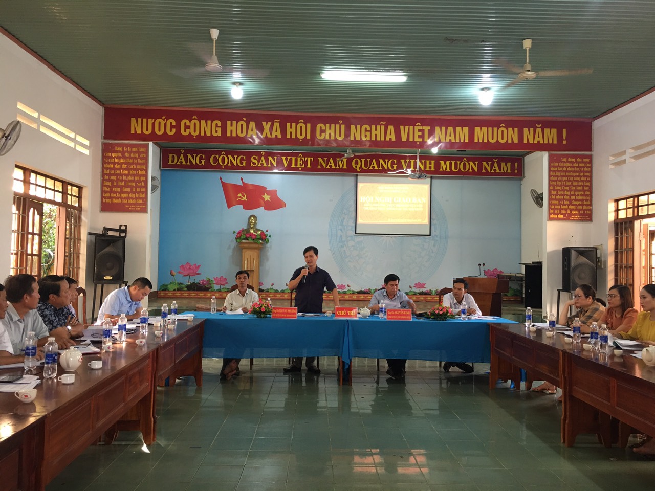 Hội nghị giao ban giữa Thường trực HĐND huyện và Thường trực HĐND các xã, thị trấn