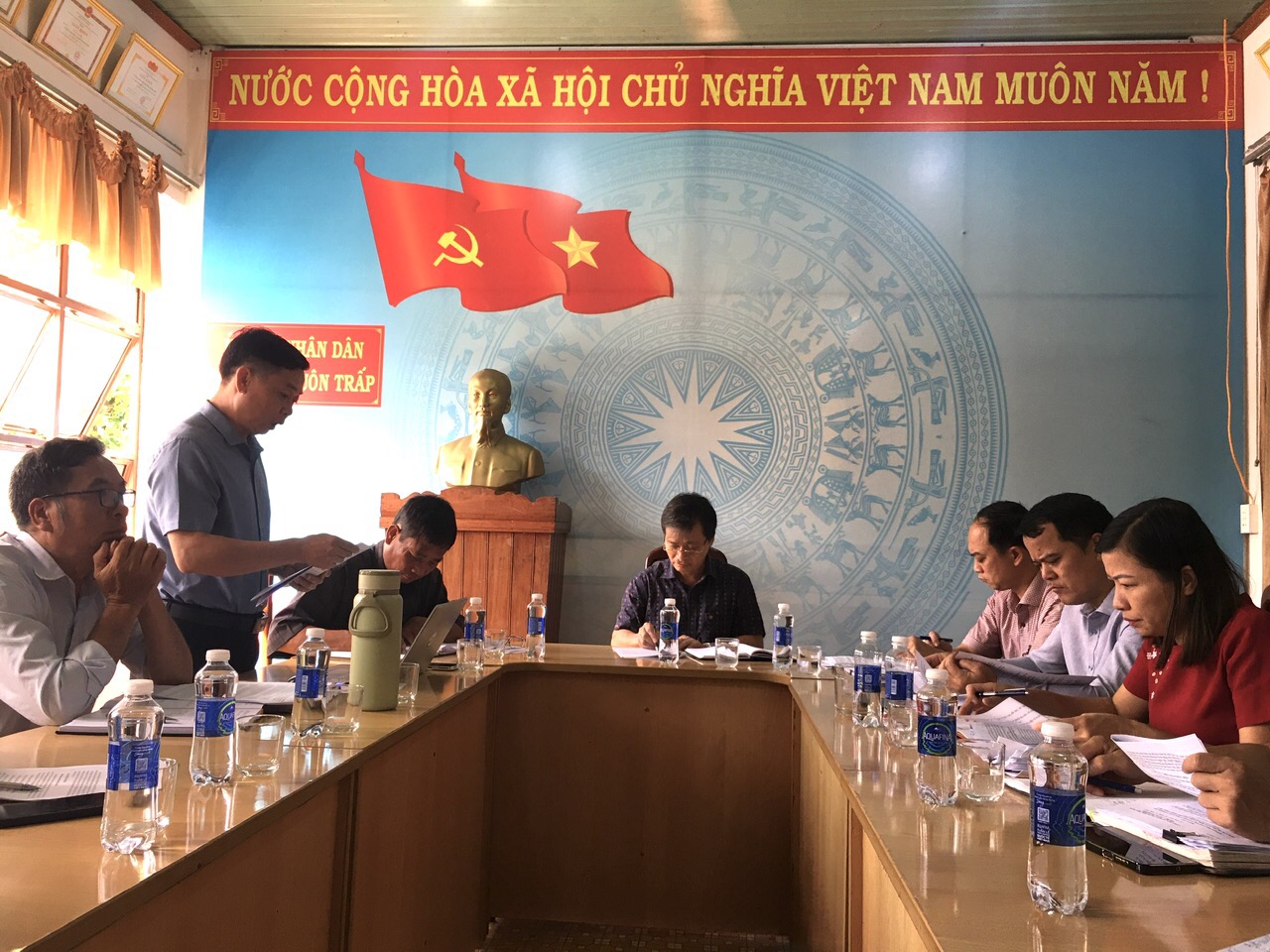 Thường trực HĐND huyện Krông Ana giám sát công tác quản lý nhà nước về trật tự xây dựng tại thị trấn Buôn Trấp