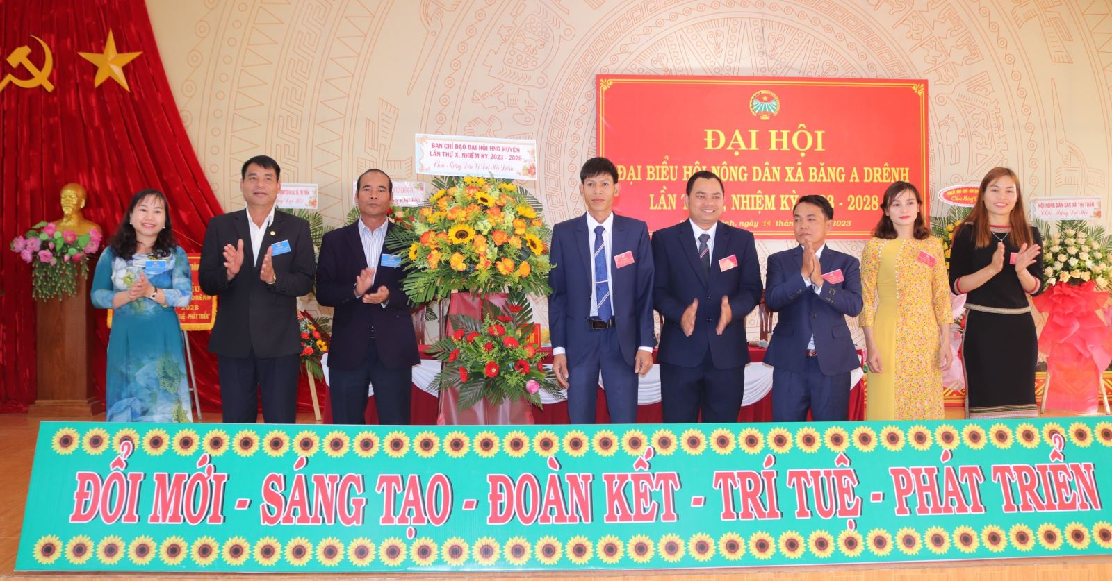 Đại hội điểm Đại biểu Hội nông dân xã Băng Adrênh, huyện Krông Ana lần thứ V, nhiệm kỳ 2023-2028