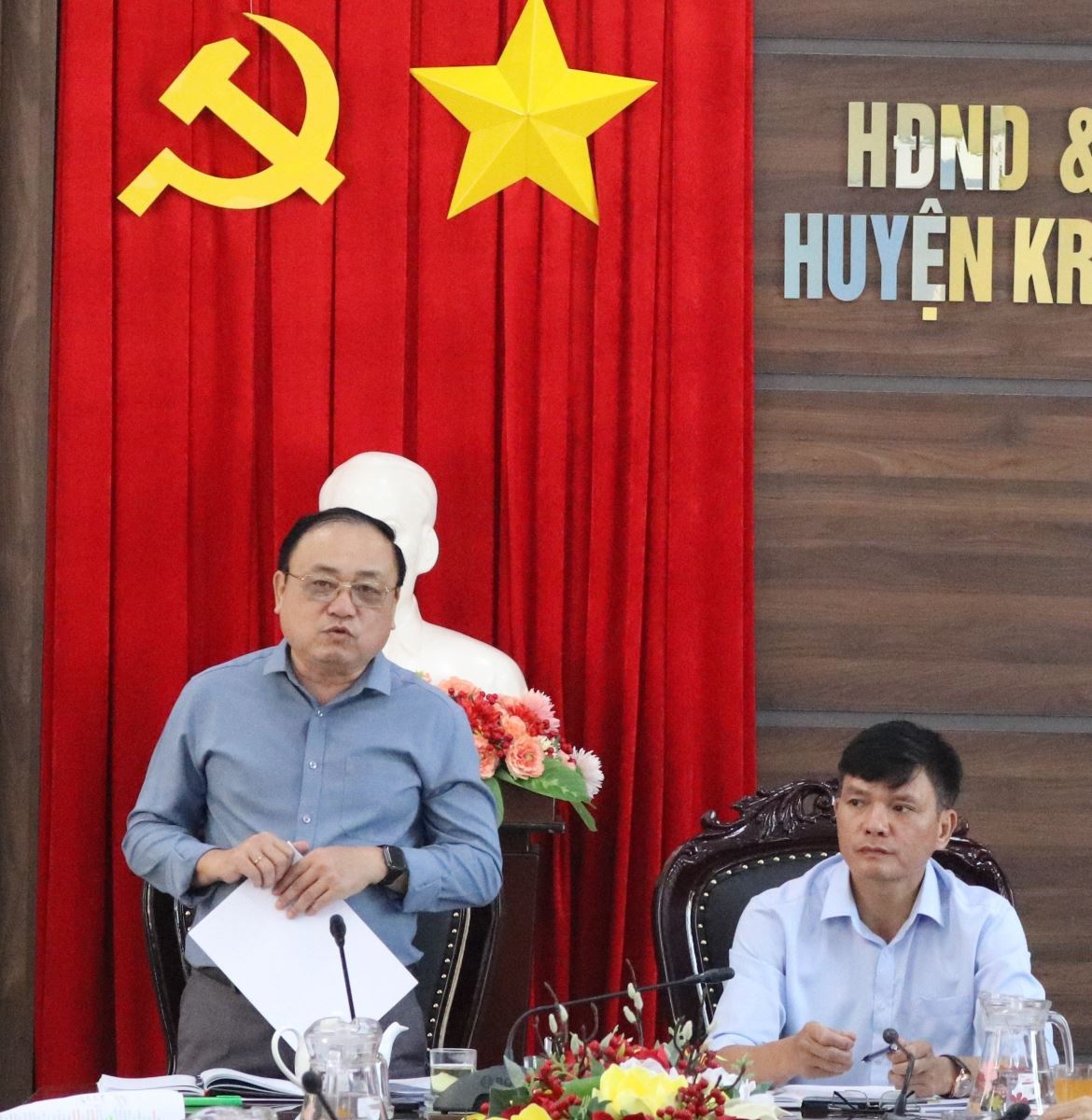 Đoàn công tác Ban Chỉ đạo của Chương trình mục tiêu quốc gia tỉnh Đắk Lắk thẩm định hồ sơ đề nghị xét công nhận xã Ea Na, huyện Krông Ana đạt chuẩn nông thôn mới năm 2022