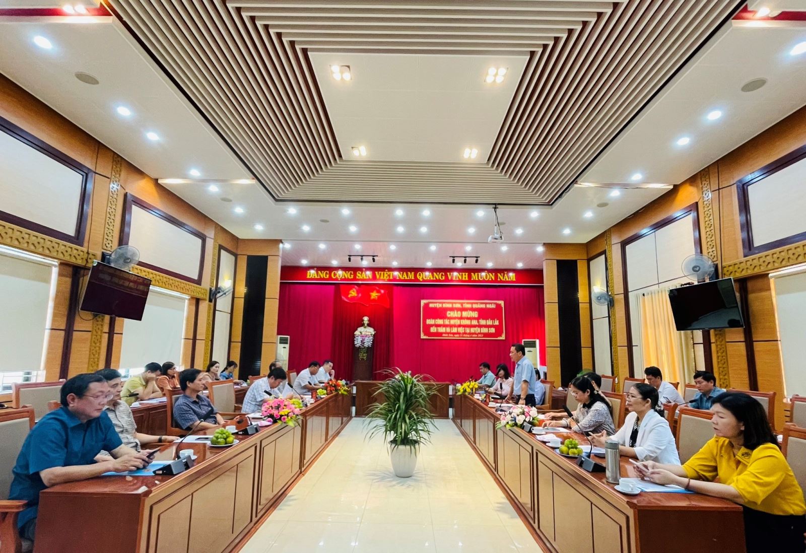 Đoàn đại biểu của Thường trực HĐND huyện Krông Ana đi học tập, trao đổi kinh nghiệm hoạt động HĐND với Thường trực HĐND các huyện, thành phố tỉnh Quảng Ngãi