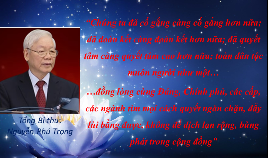 Lời kêu gọi của đồng chí Tổng bí thư Nguyễn Phú Trọng