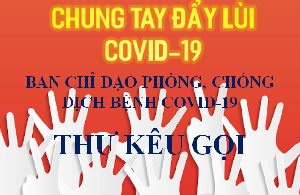 Thư kêu gọi tham gia phòng, chống dịch bệnh COVID-19