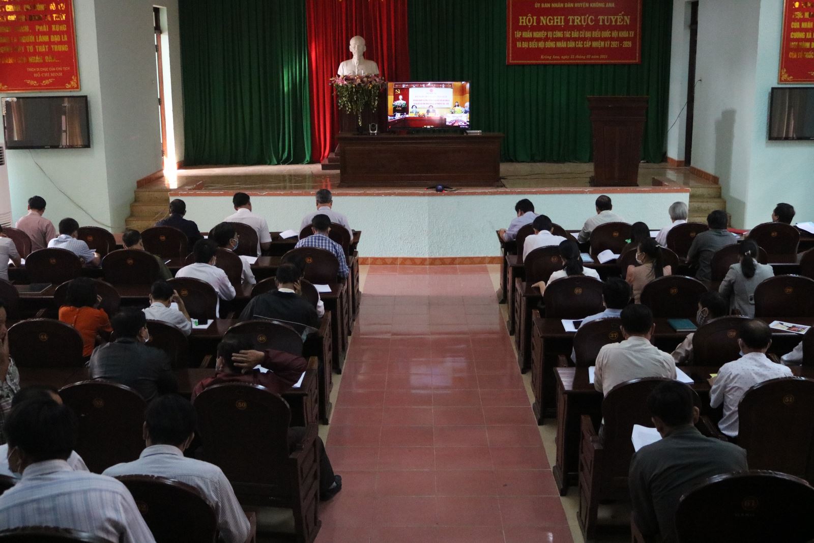 Tập huấn nghiệp vụ công tác bầu cử đại biểu Quốc hội và Đại biểu HĐND các cấp, nhiệm kỳ 2021-2026