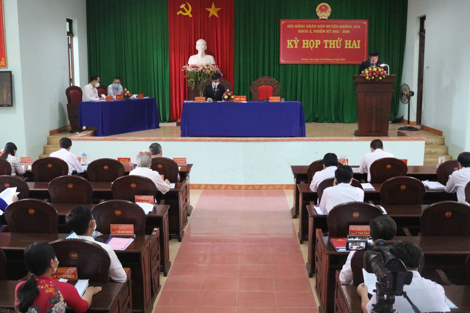HĐND Krông Ana tổ chức kỳ họp thứ Hai, khóa X, nhiệm kỳ 2021-2026