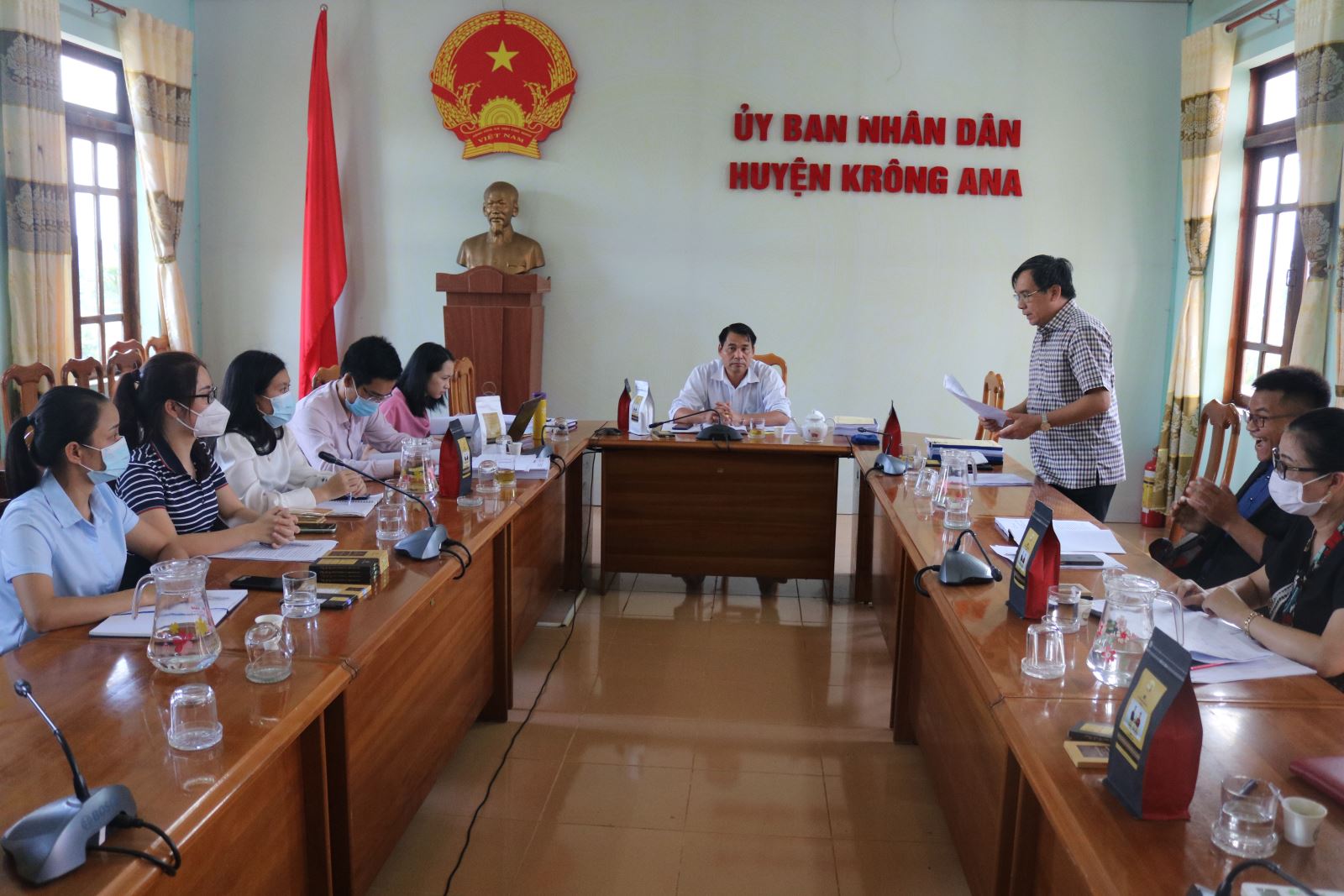 Họp xét đánh giá, xếp hạng sản phẩm OCOP năm 2021