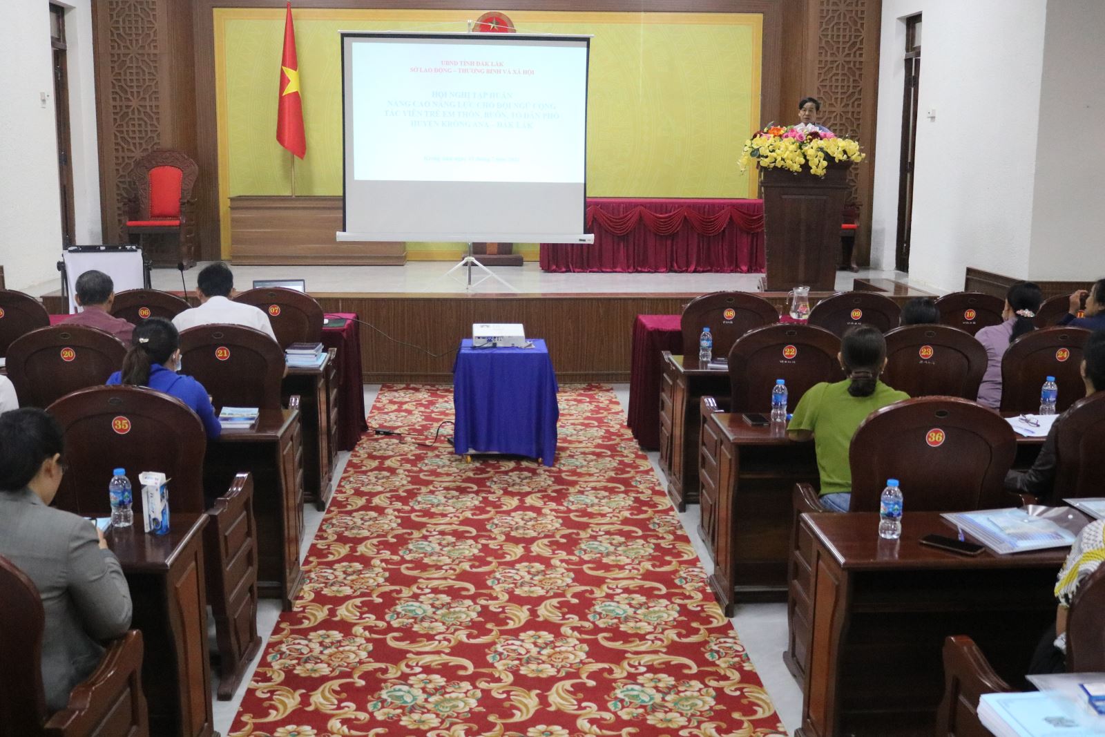 Tập huấn nâng cao năng lực về công tác bảo vệ, chăm sóc trẻ em