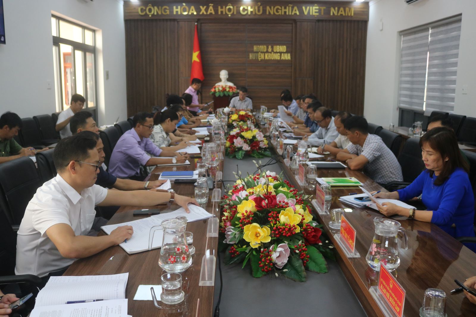 UBND huyện tổ chức Phiên họp thường kỳ tháng 7 năm 2023