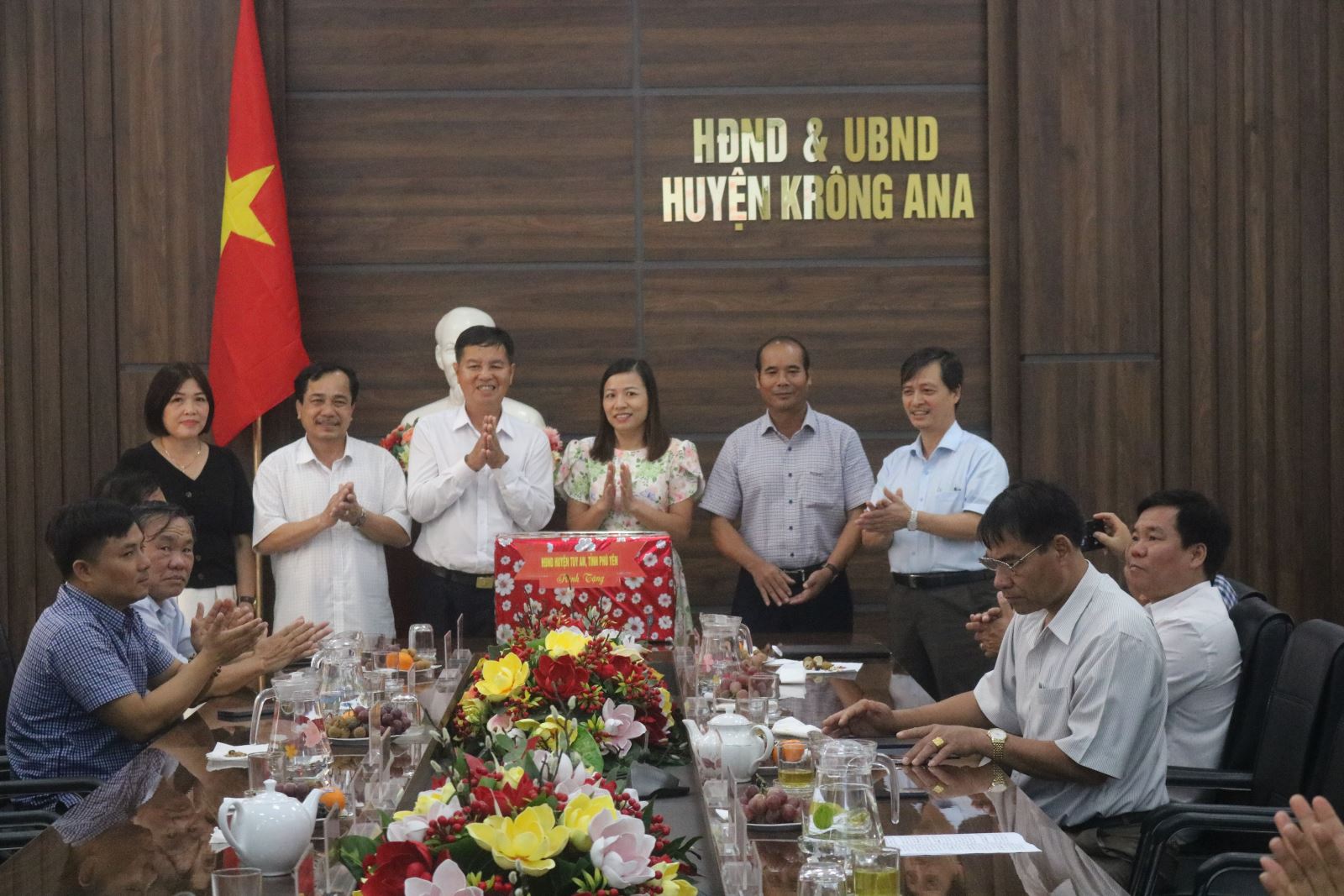 Đoàn Đại biểu HĐND huyện Tuy An, tỉnh Phú Yên thăm, học tập, trao đổi kinh nghiệm tại huyện Krông Ana
