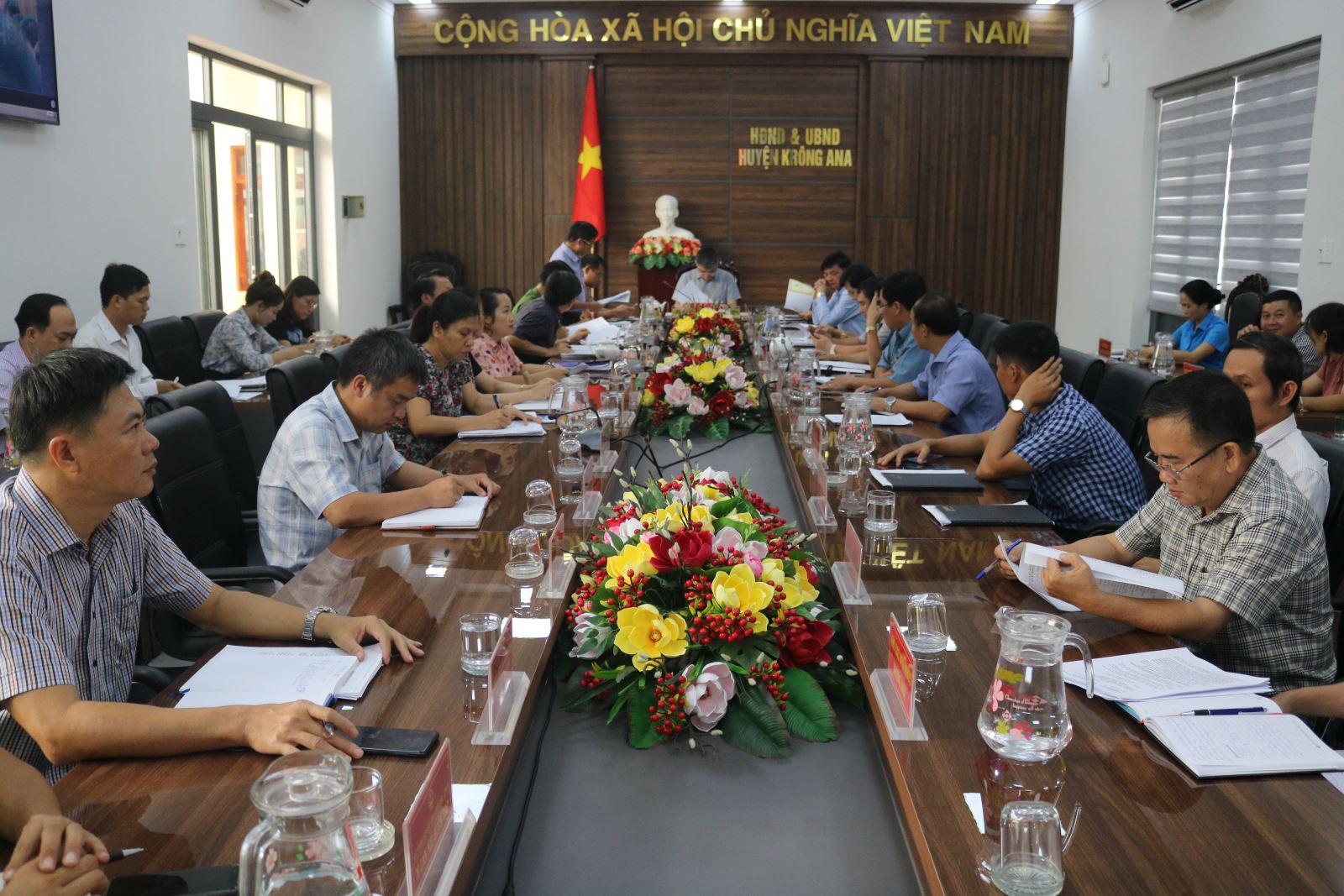 UBND huyện tổ chức phiên họp thường kỳ tháng 9 năm 2023