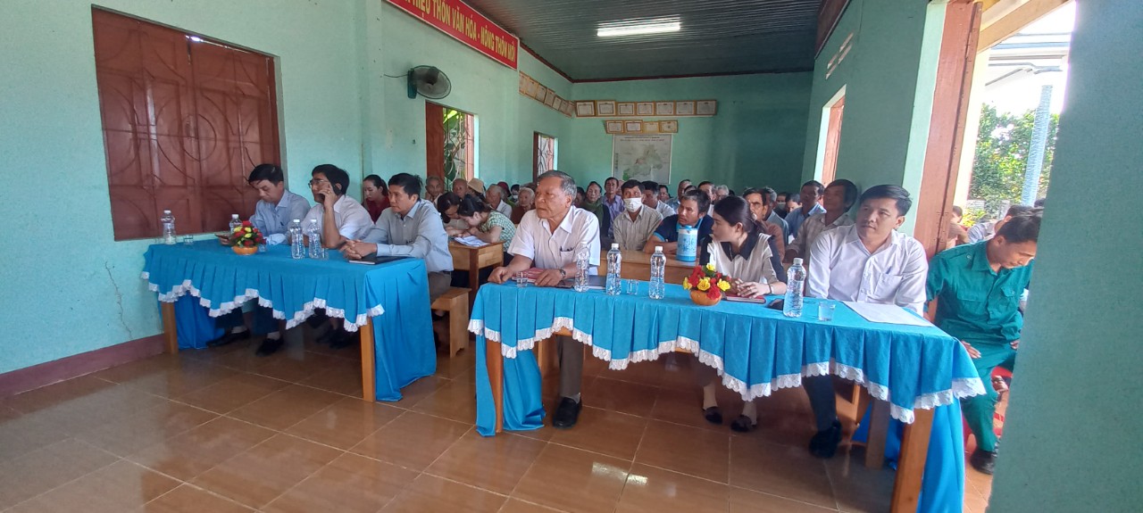 Thôn 4, xã Quảng Điền tổ chức ngày hội Đại đoàn kết toàn dân tộc