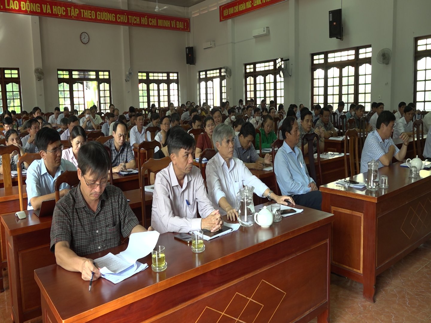 Hội nghị học tập, quán triệt, tuyên truyền các văn bản về công tác kiểm tra giám sát và thi hành luật trong Đảng đợt IV năm 2022