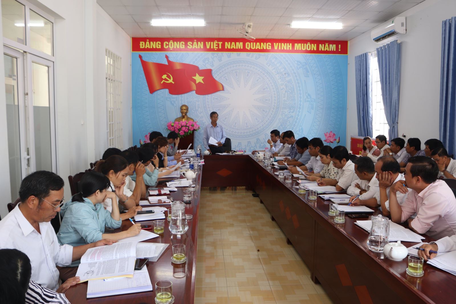 Kiểm tra công tác bầu cử tại huyện Krông Ana