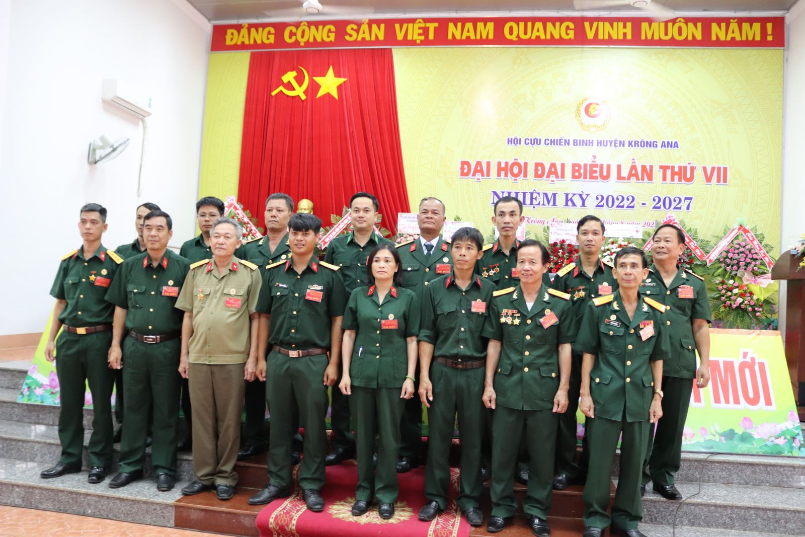 Đại hội đại biểu Hội Cựu chiến binh huyện Krông Ana lần thứ VII, nhiệm kỳ 2022 – 2027